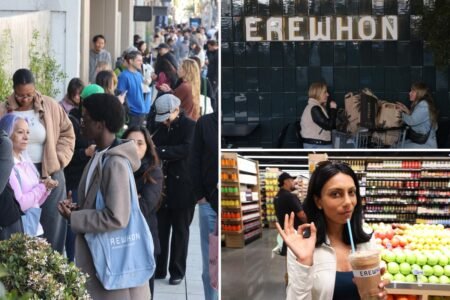 Hundreds line up at 6 a.m. in West Hollywood for Erewhon grand opening—and a smoothie Hundreds line up at 6 a.m. in West Hollywood for Erewhon grand opening—and a smoothie