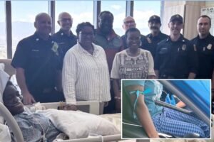 Nursing student impaled by pole while driving survives ‘against overwhelming odds’