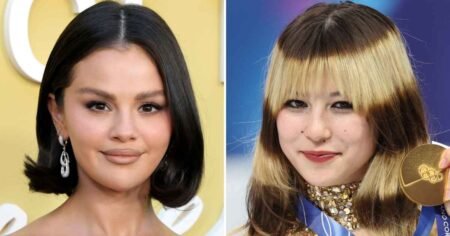 Selena Gomez Reacts to Alysa Liu Putting on Her Lip Oil Before Accepting Her 2026 Olympic Gold Medal