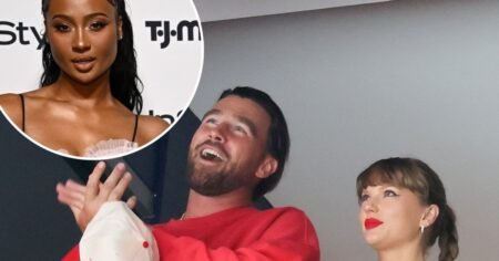Travis Kelce’s Ex Kayla Nicole Alludes to ‘Bad Breakup,’ Taylor Swift in Super Bowl Commercial