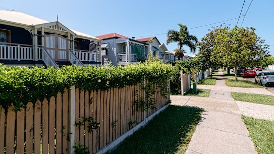 Suburban street, Cannon Hill, Brisbane.