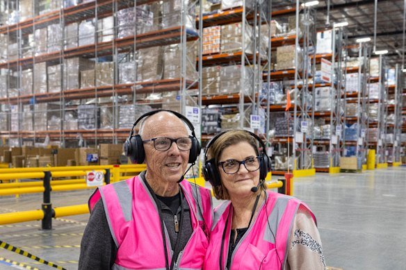 Chris and Tracie Pearce said they enjoyed their tour of the Ravenhall centre.