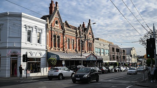 The upscale High Street shopping strip in Armadale is slated to become an activity centre. 