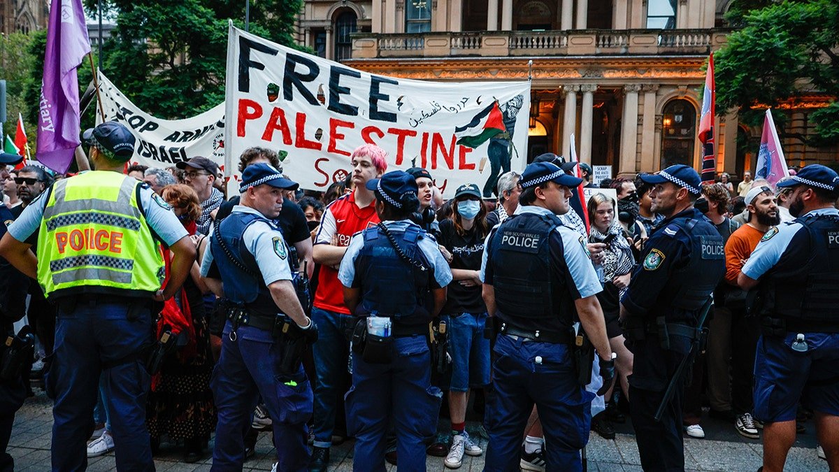 Anti-Israel protests in Sydney, Australia