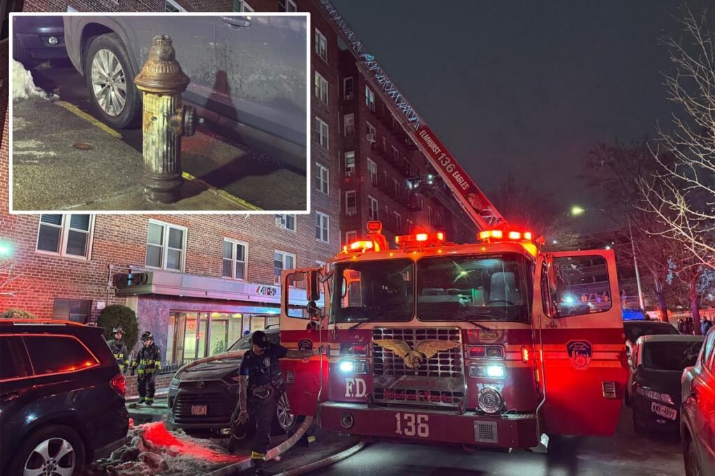 NYC apartment fire kills 1 after firefighters’ battle to extinguish blaze slowed due to blocked hydrant NYC apartment fire kills 1 after firefighters’ battle to extinguish blaze slowed due to blocked hydrant