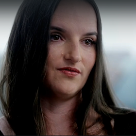 Virginia Giuffre’s lawyer and friend Karrie Louden.