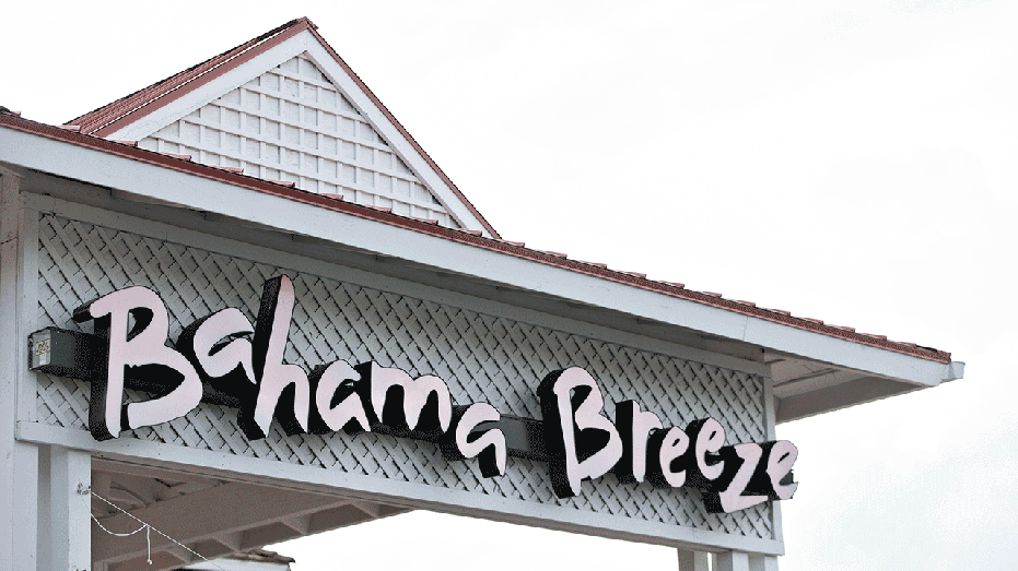 Signage is displayed at a Darden Restaurants Inc. Bahama Breeze Island Grille location in Schaumburg, Illinois, U.S., on Thursday, June 22, 2017. Darden Restaurants Inc. is scheduled to reporter earnings figures on June 27. Photographer: Daniel Acker/Bloomberg via Getty Images