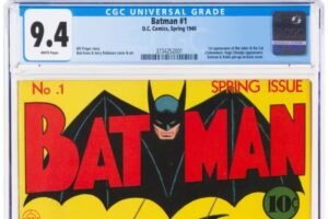 Batman and Superman comic books that originally sold for 10 cents go for M at auction Batman and Superman comic books that originally sold for 10 cents go for M at auction
