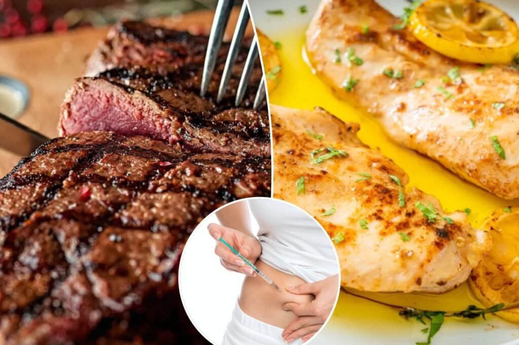 Chicken might not be healthier than beef, new study suggests