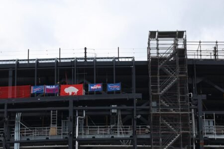0K reward offered after graffiti discovered inside Bills’ new stadium 0K reward offered after graffiti discovered inside Bills’ new stadium