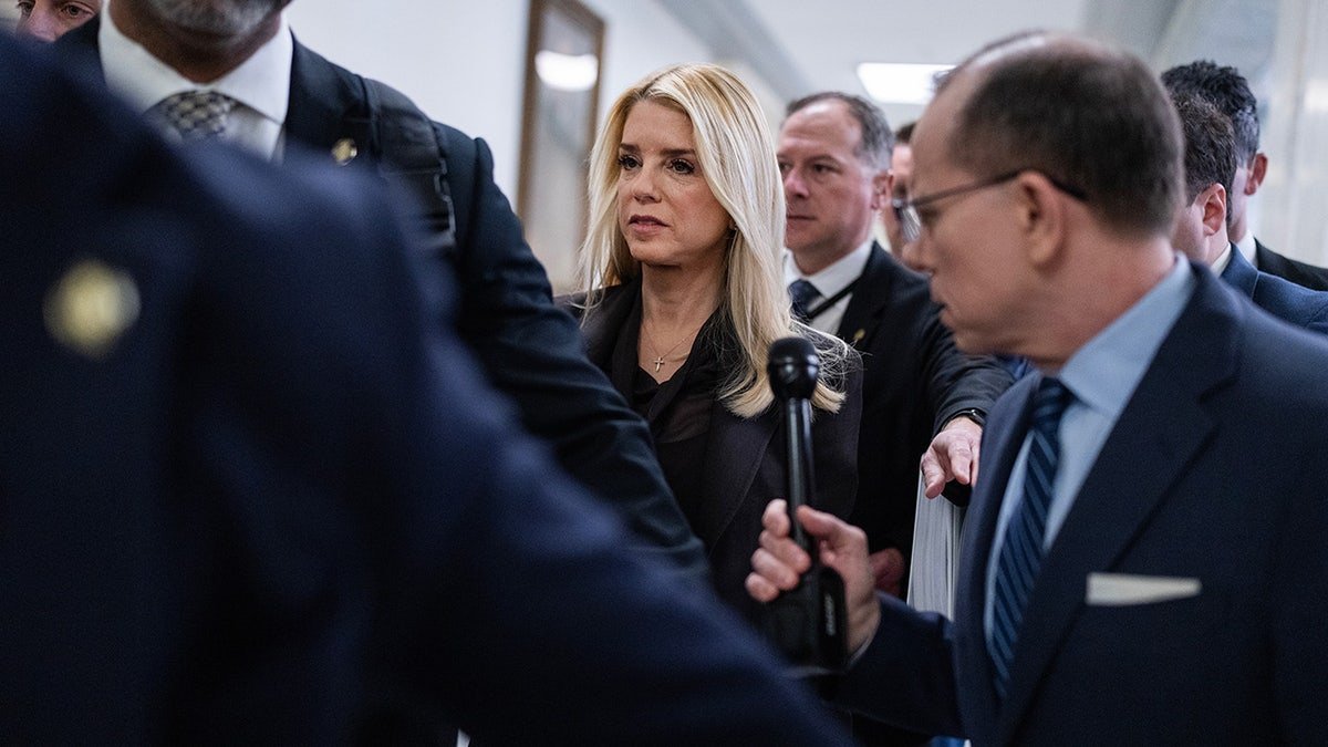 Chad Pergram asks Attorney General Pam Bondi questions before Capitol Hill hearing