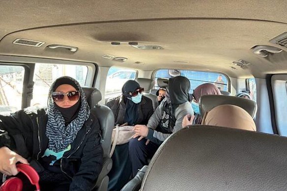 Australian families at the Al Roj refugee camp begin their journey home.