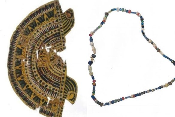 More of the artefacts stolen from the museum.