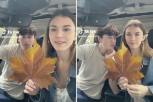 Playful relationship ‘leaf test’ goes awry, putting unsuspecting boyfriend in relationship crosshairs Playful relationship ‘leaf test’ goes awry, putting unsuspecting boyfriend in relationship crosshairs