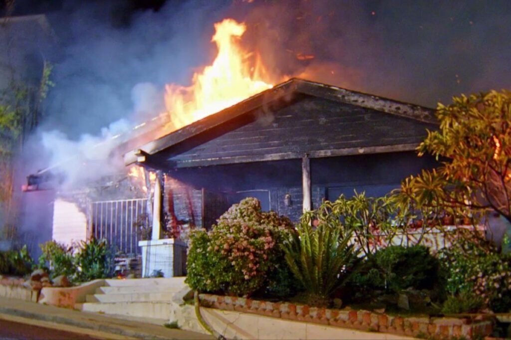 Teen girl killed in horror Hollywood house fire