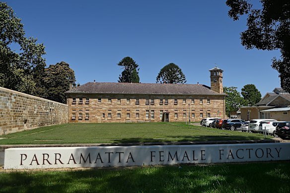 One of the nation’s oldest sandstone buildings: The Parramatta Female Factory precinct in North Parramatta.
