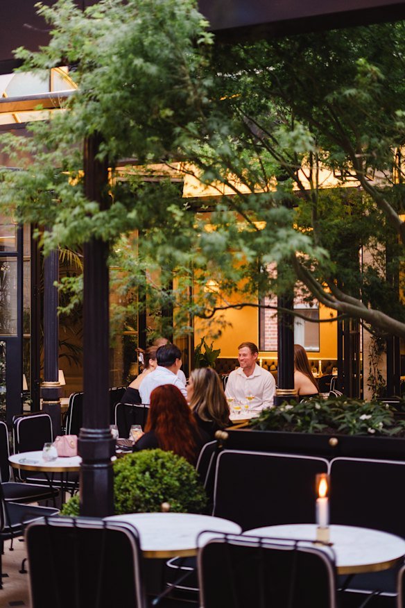 Maison Bâtard’s rooftop terrace, La Terrasse.