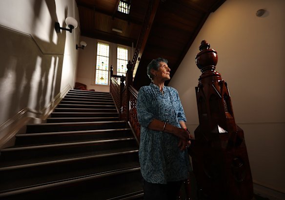 It took decades for Patricia Sykes to find the courage to return to the convent. 