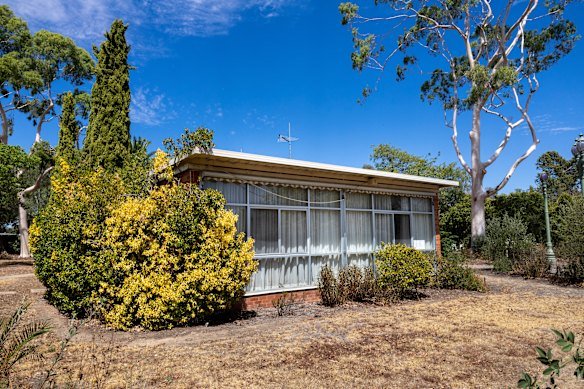 The caretaker’s cottage slated for demolition. 
