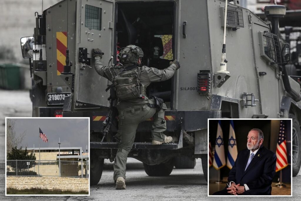 Huckabee tells Israel embassy staff to leave ‘today’ if they want to as Iran talks stall