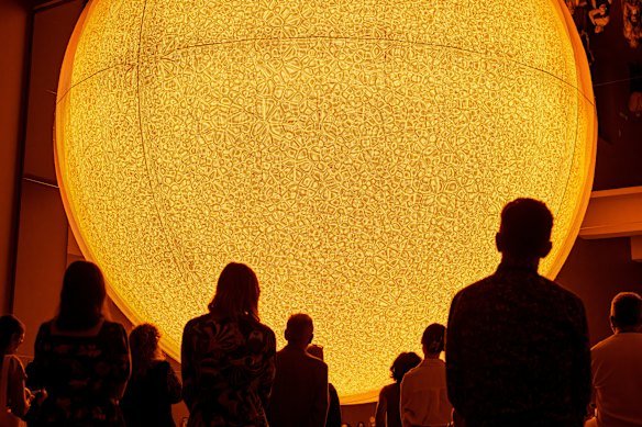 Olafur Eliasson’s Presence is one of three new works created for the exhibition.