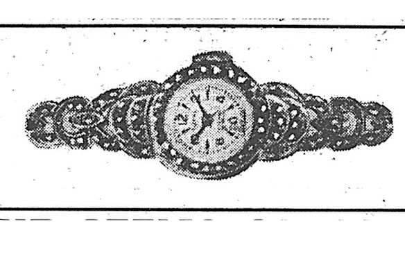 A wristlet watch believed to be similar to Gwen’s.