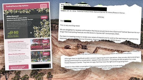 Alcoa, Kings Park festival, FOI, main picture WAtoday.