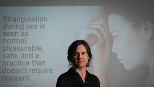 Maree Crabbe is one of many experts warning non-fatal strangulation during sex has been normalised and is putting young people’s lives at risk.