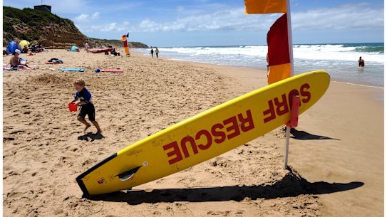 Surf lifesavers rescue thousands of people every year. 