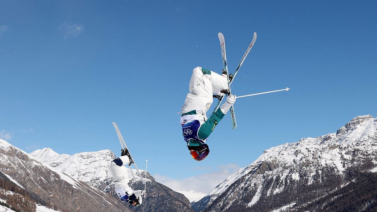 Matt Graham and Ikuma Horishima backflip