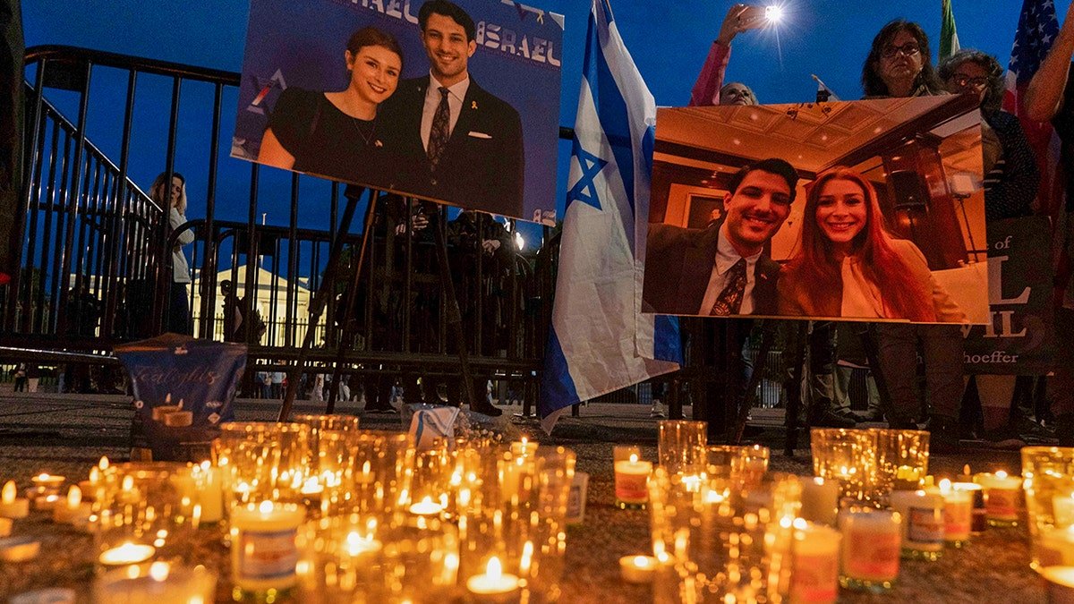 Memorial for two Israeli Embassy staffers fatally shot in D.C.