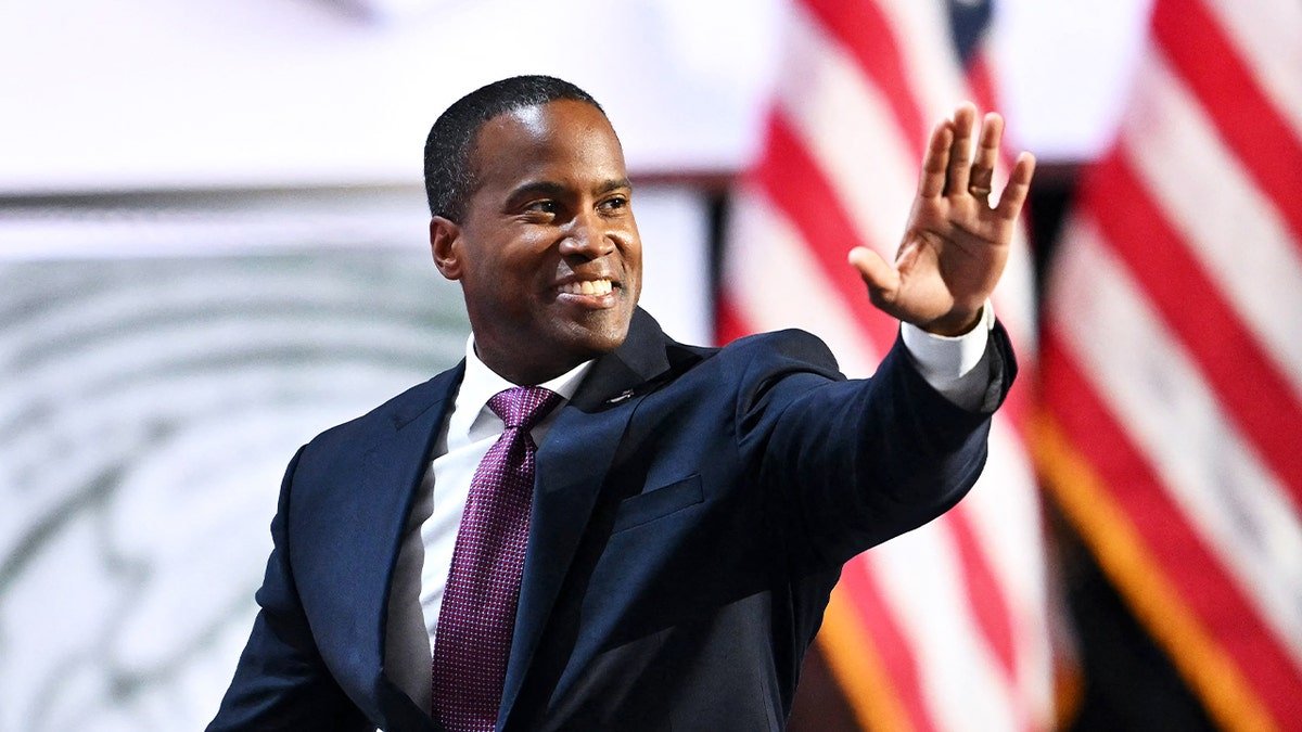 Rep. John James of Michigan, seen at the 2024 Republican National Convention, is running for governor in the battleground state's 2026 race.