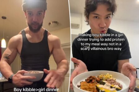 Gym bro version of ‘girl dinner’ dubbed ‘boy kibble’ takes over TikTok
