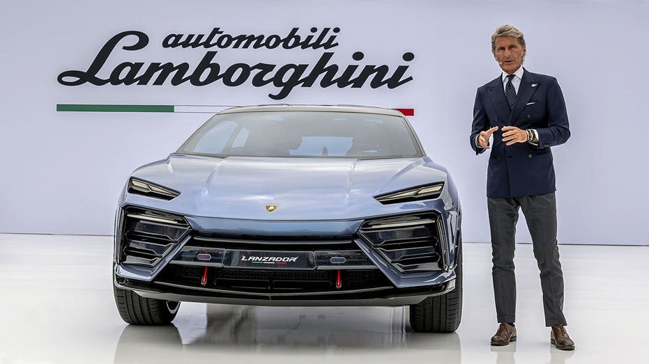 The Lamborghini Lanzador electric concept.