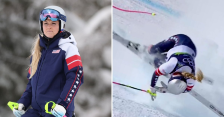 Lindsey Vonn’s Friend Shares Emotional On-Air Reaction to Her 2026 Olympics Crash After ACL Tear