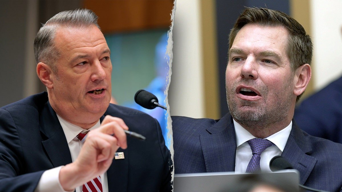 Todd Lyons and Eric Swalwell