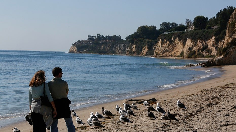 A beach in Malibu, California