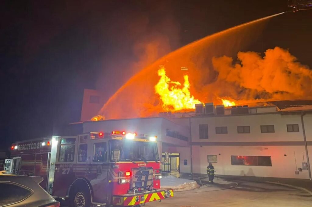 Fire engulfs Pennsylvania hospital as emergency crews evacuate patients