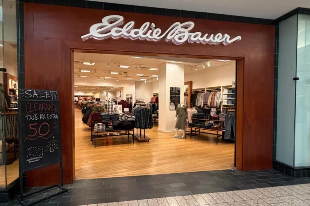 Eddie Bauer operator files for bankruptcy —  with hundreds of stores at risk of closing