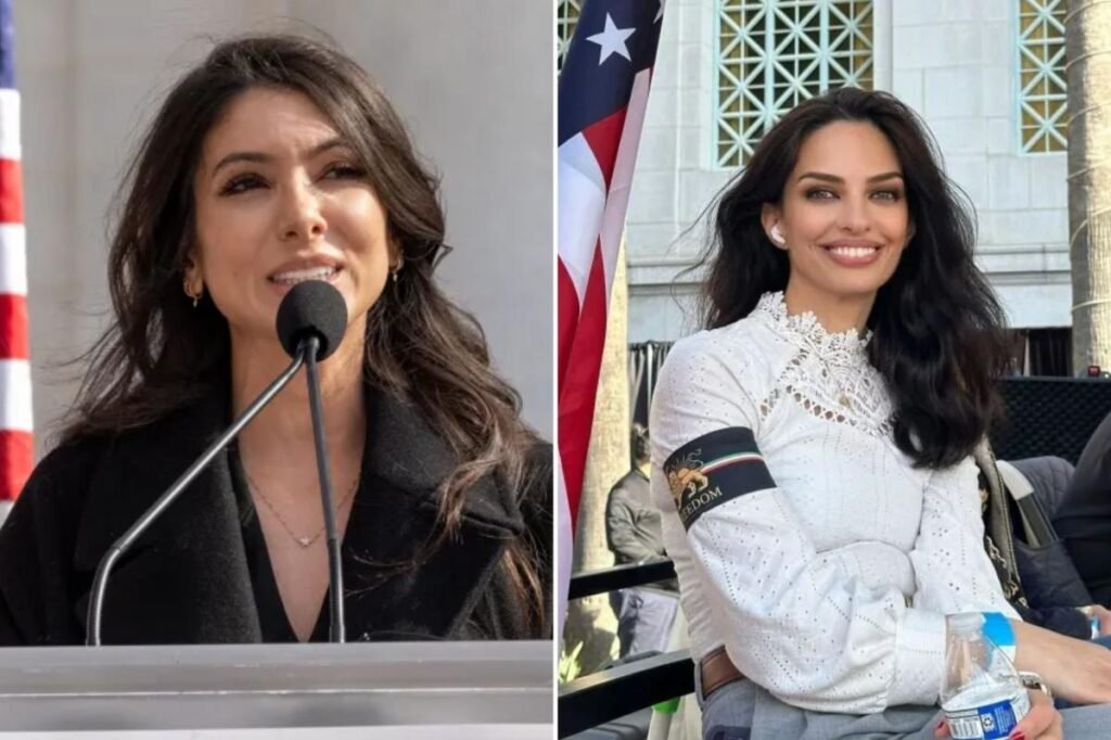 Princess Noor Pahlavi stuns at LA Iran protests: ‘A nation reclaiming itself’