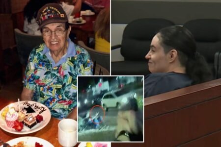 Smirking Vegas thieves blame police for crash that killed 101-year-old WWII veteran — as they’re sentenced to prison Smirking Vegas thieves blame police for crash that killed 101-year-old WWII veteran — as they’re sentenced to prison