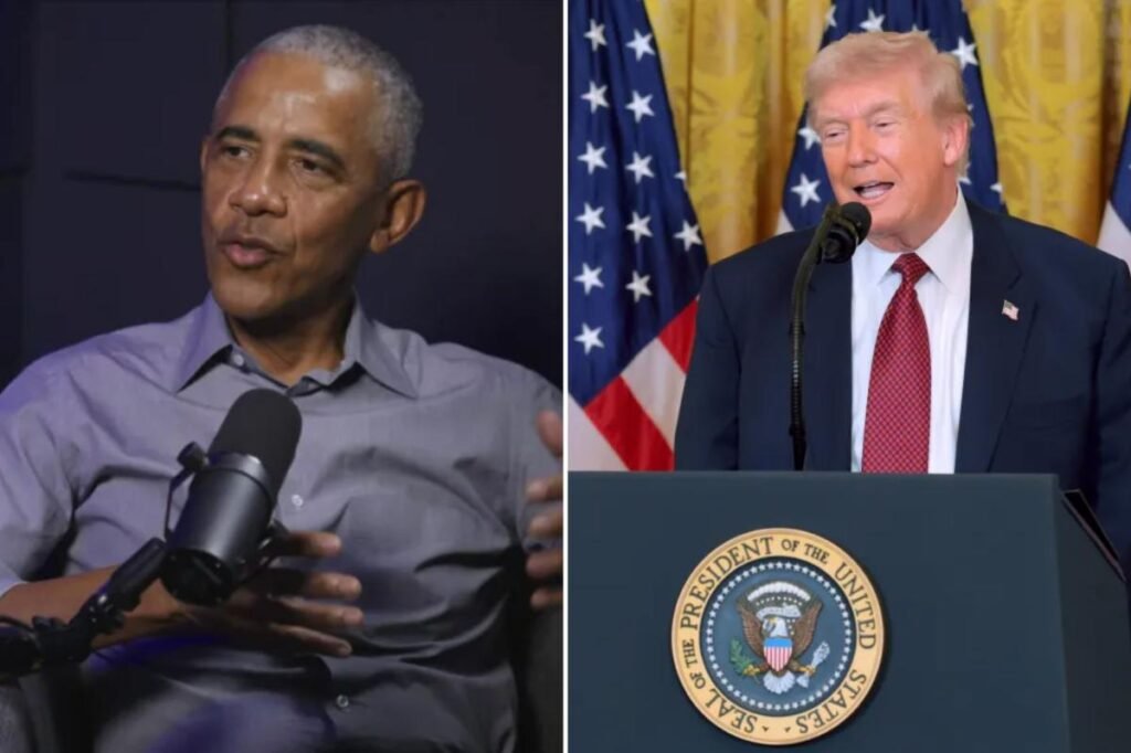 Obama fires back at Trump over ‘deeply troubling’ video depicting him as an ape Obama fires back at Trump over ‘deeply troubling’ video depicting him as an ape