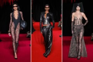 Leather and Lace: Fall fashion’s super sexy balancing act