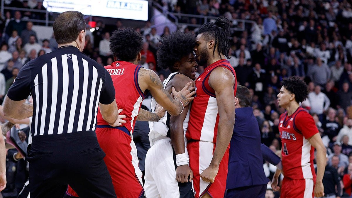 Providence and St. Johns have melee