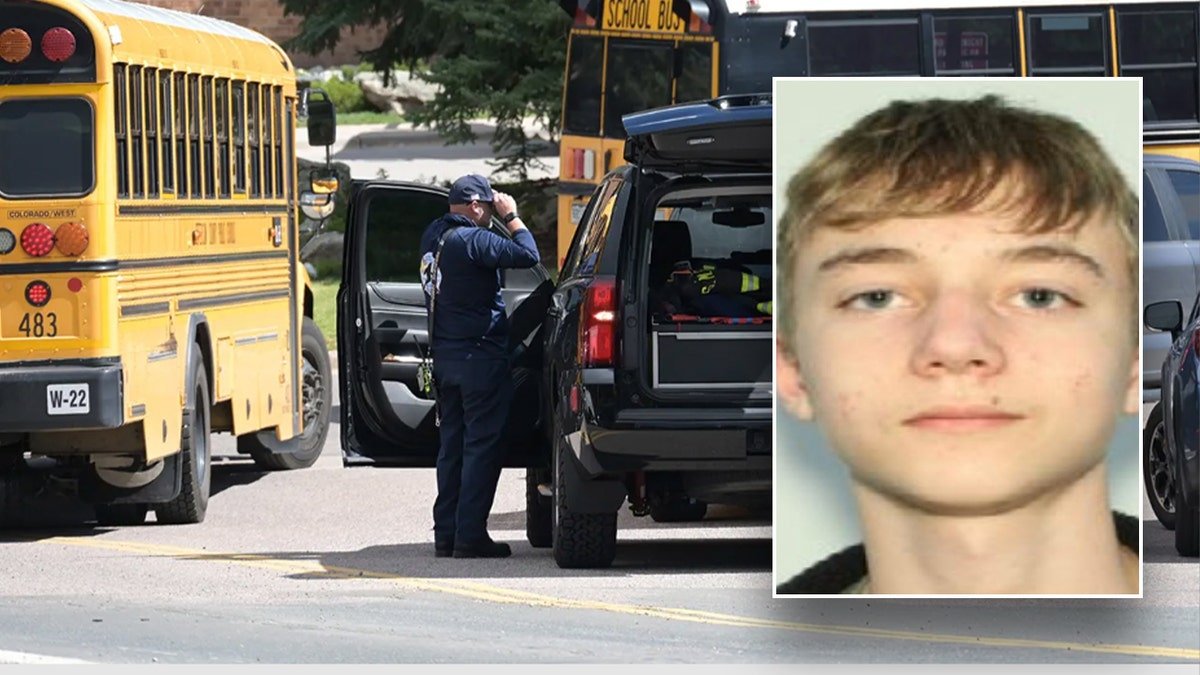 The suspected shooter who fired a revolver at a high school in the Denver suburbs and injured two students has been identified as a 16-year-old boy who had been radicalized by an "extremist network," law enforcement officials said Thursday.