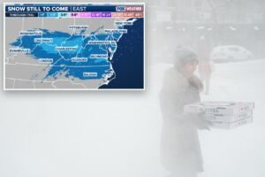 Eastern US braces for another snowstorm bringing arctic temps and likely travel delays