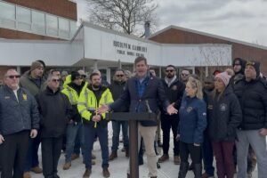 Union leaders, local Dems blast Suffolk County for axing 20-year contract in favor of politically connected firm