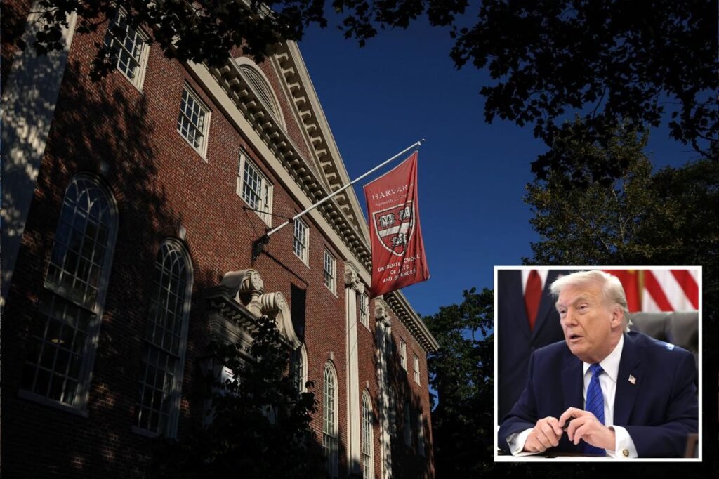 Trump seeks  billion from Harvard University in damages