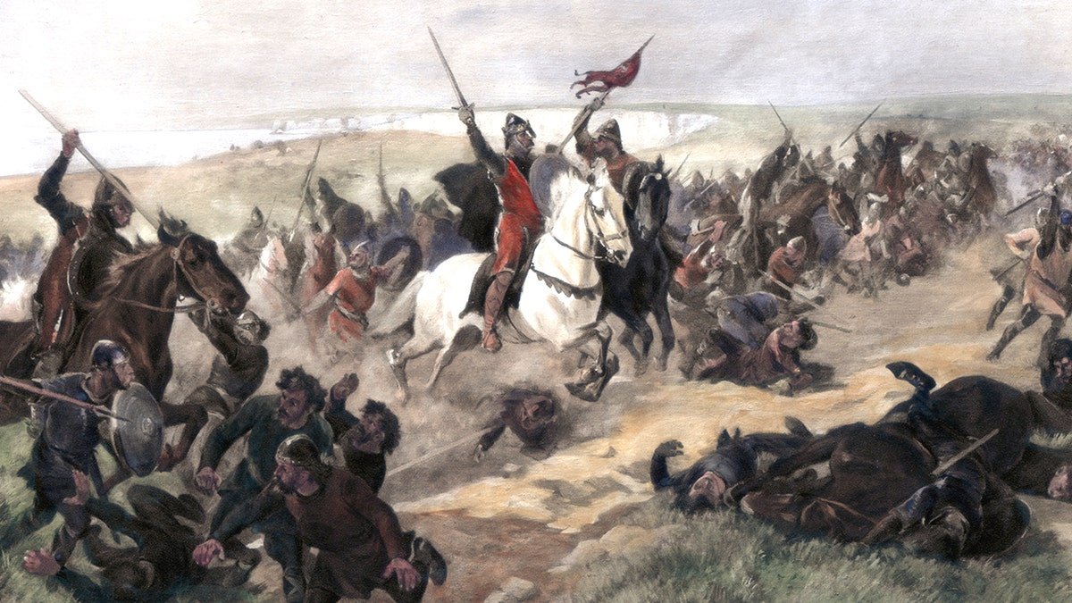 Painting of Battle of Hastings