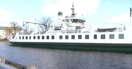 Wolfe Islander III turns 50 while filling in for troubled successor
